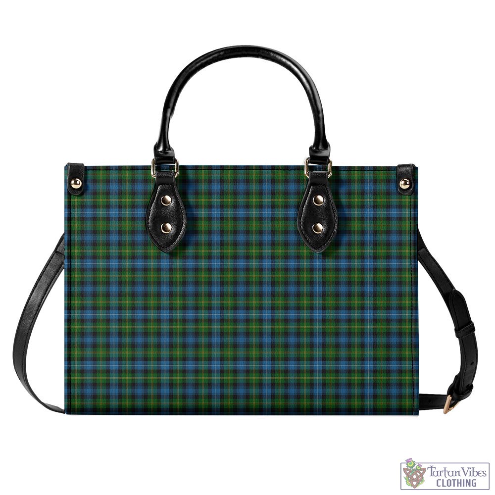 Dyce Tartan Luxury Leather Handbags L - Tartan Vibes Clothing