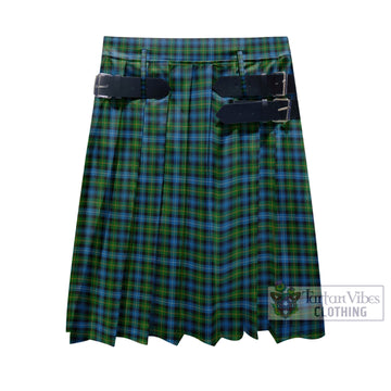 Dyce Tartan Men's Pleated Skirt - Fashion Casual Retro Scottish Kilt Style