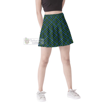 Dyce Tartan Women's Plated Mini Skirt