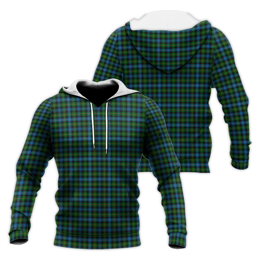 Dyce Tartan Knitted Hoodie Unisex - Tartan Vibes Clothing