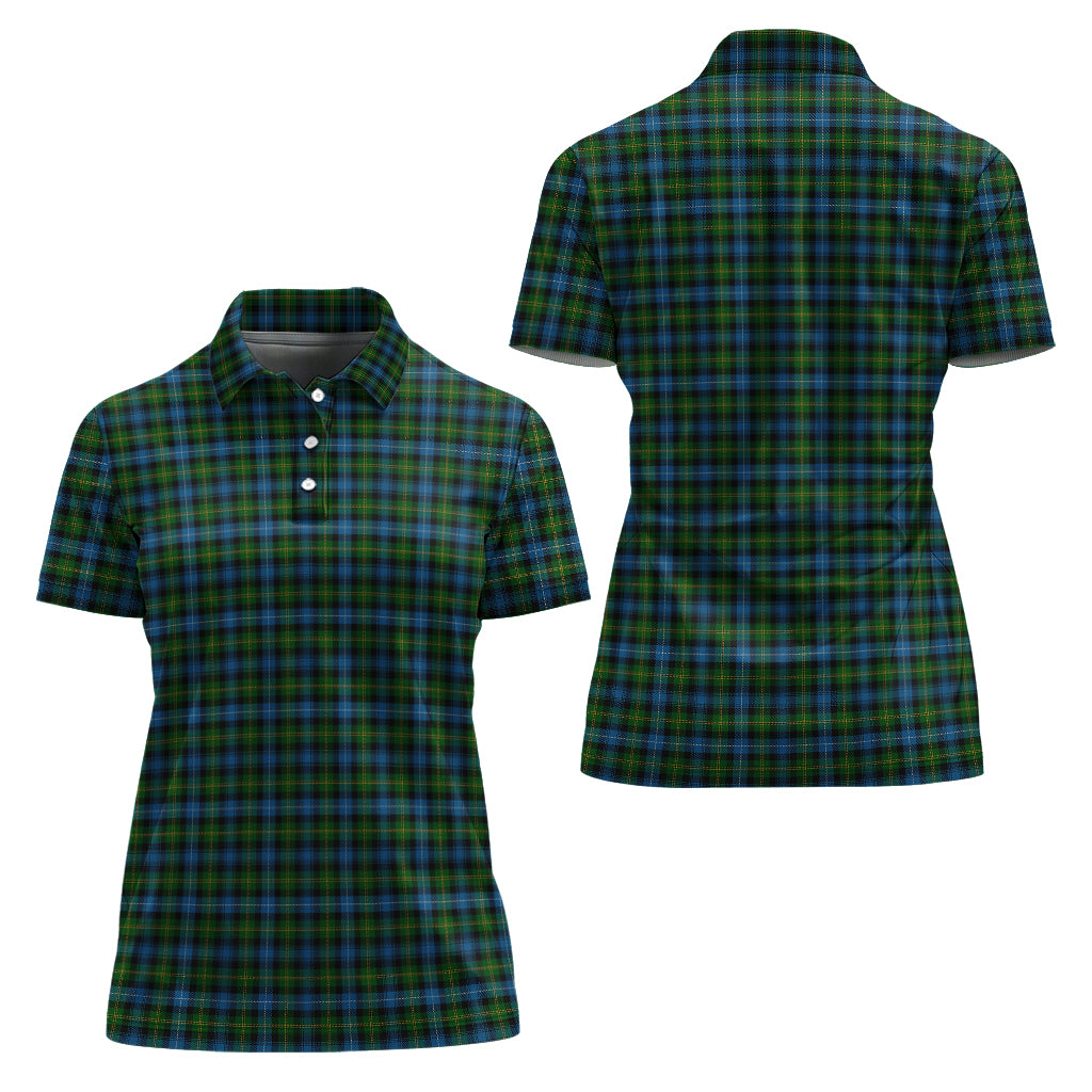 Dyce Tartan Polo Shirt For Women Women - Tartan Vibes Clothing