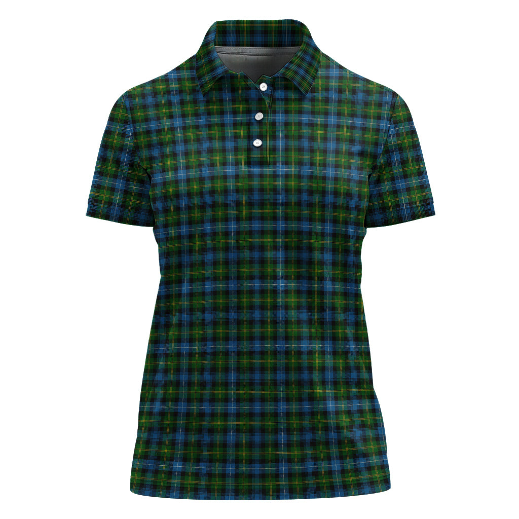 Dyce Tartan Polo Shirt For Women - Tartan Vibes Clothing