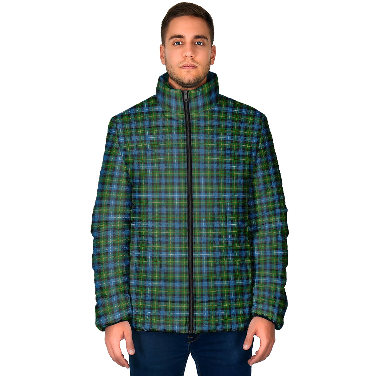 Dyce Tartan Padded Jacket - Tartan Vibes Clothing
