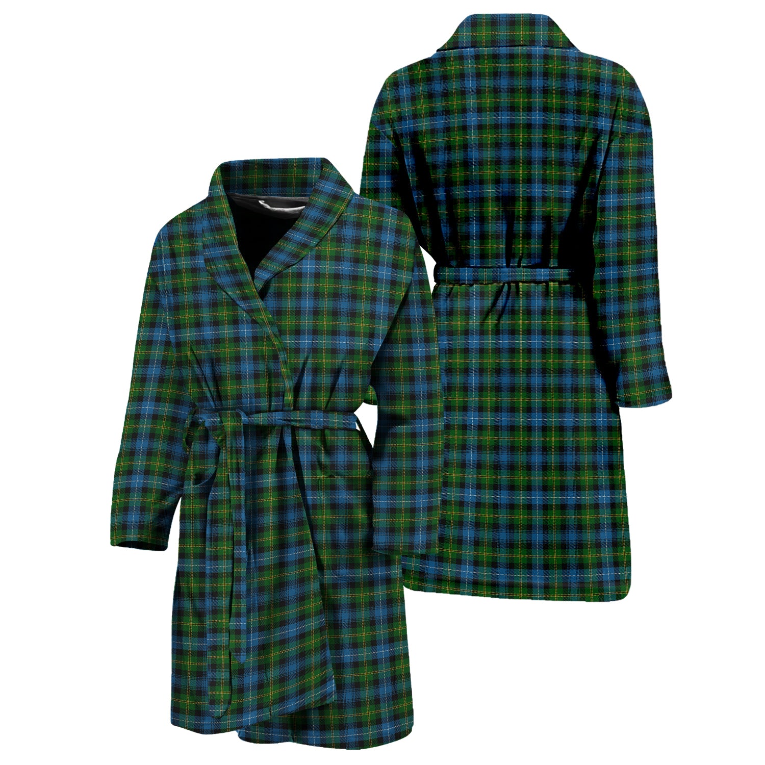 Dyce Tartan Bathrobe Unisex M - Tartan Vibes Clothing