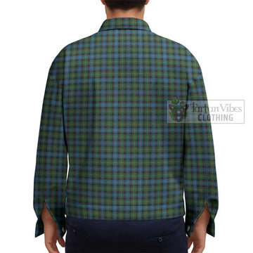 Dyce Tartan Unisex Lapel Cotton Jacket - Tartan Vibes Clothing