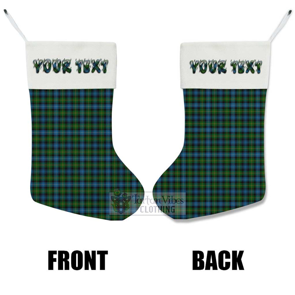 Dyce Tartan Christmas Stocking with Personalized Text - Tartan Vibes Clothing