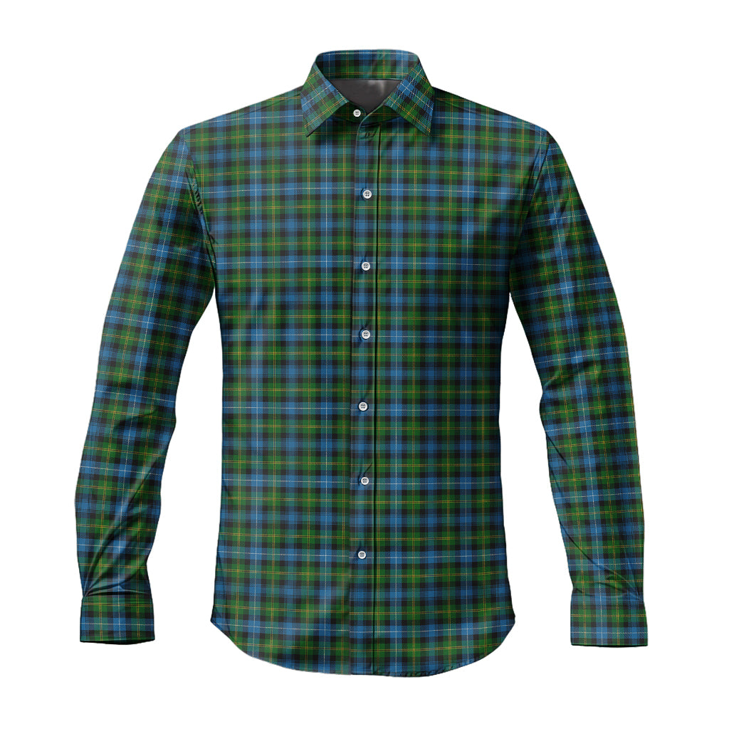 Dyce Tartan Long Sleeve Button Up Shirt Men's Shirt - Tartan Vibes Clothing