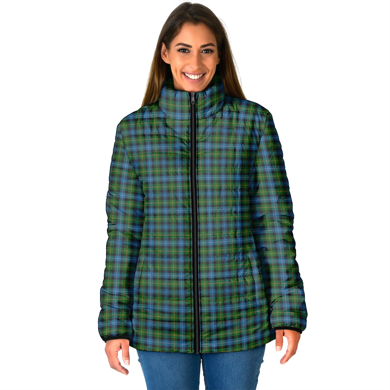 Dyce Tartan Padded Jacket - Tartan Vibes Clothing
