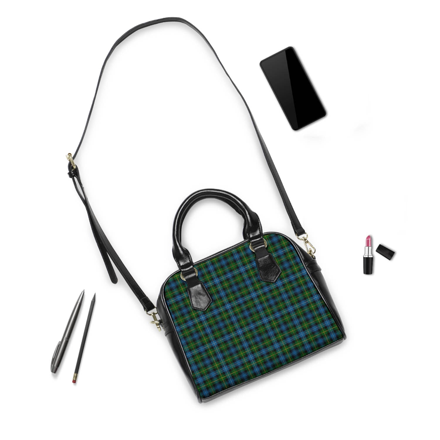 Dyce Tartan Shoulder Handbags - Tartan Vibes Clothing