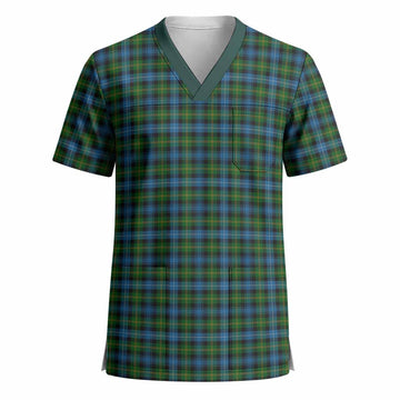 Dyce Tartan Scrub Top - Tartan Vibes Clothing
