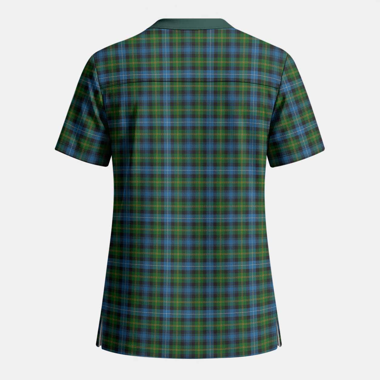Dyce Tartan Scrub Top - Tartan Vibes Clothing