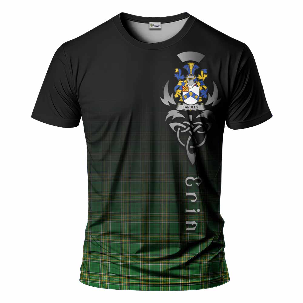 Eardley Irish Clan T-Shirt with Coat of Arms Erin Go Bragh Celtic Inspired Kid's Shirt - Tartan Vibes Clothing