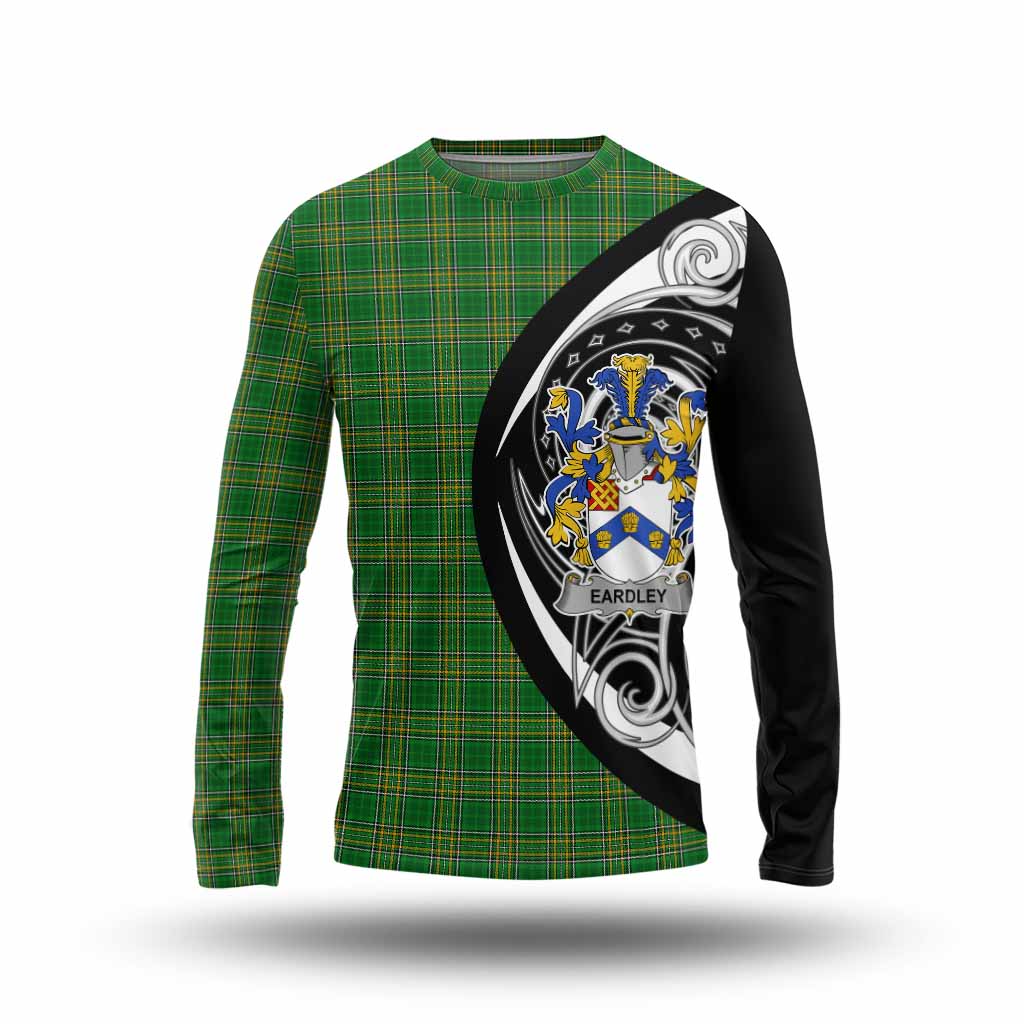 Tartan Vibes Clothing Eardley Irish Clan Long Sleeve T-Shirt Celtic Circle Style