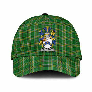 Eardley Irish Clan Tartan Classic Cap with Coat of Arms