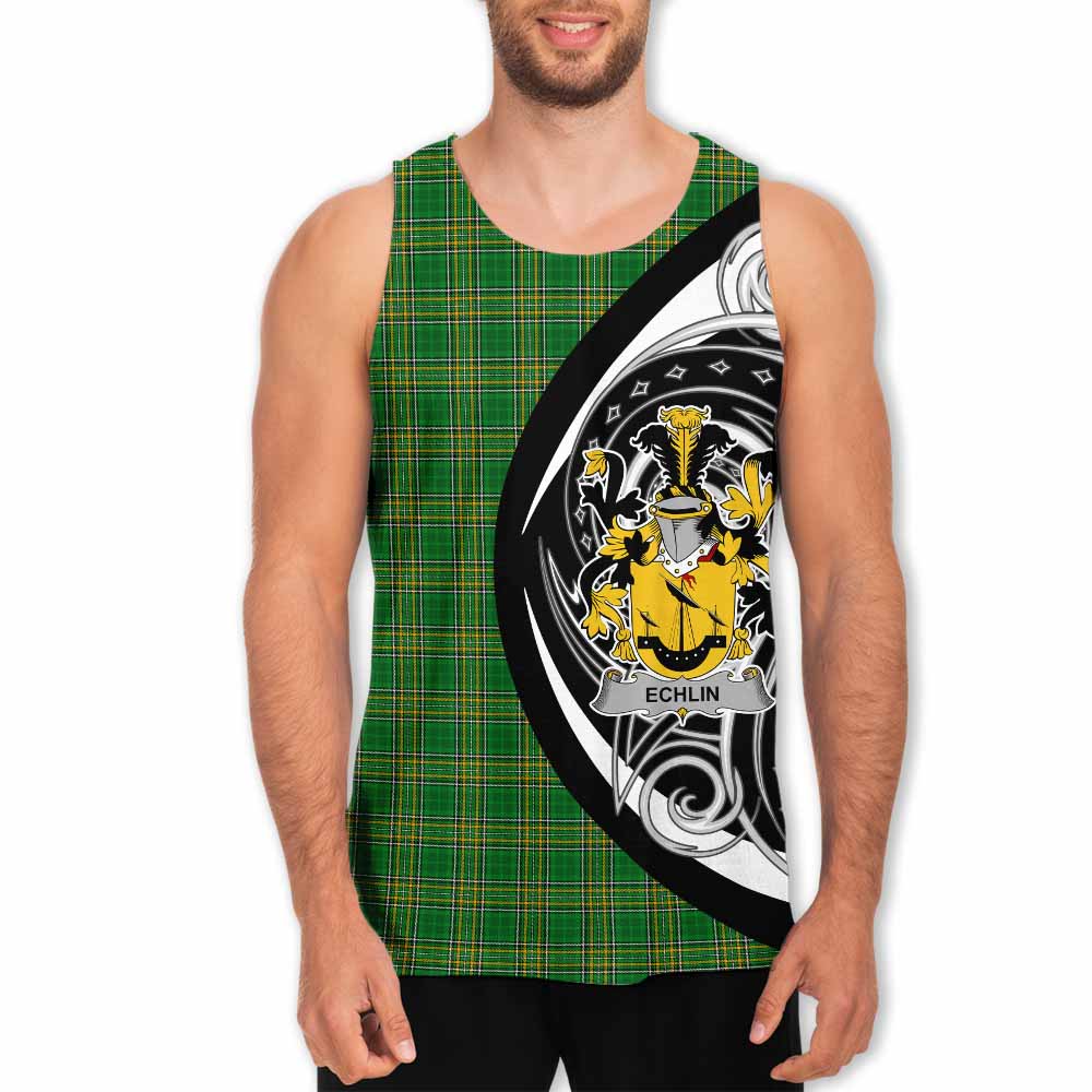 Echlin Irish Clan Men's Tank Top Celtic Circle Style Men - Tartan Vibes Clothing