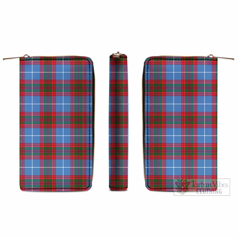 Edinburgh City Tartan Women's Leather Wallet - Tartan Vibes Clothing