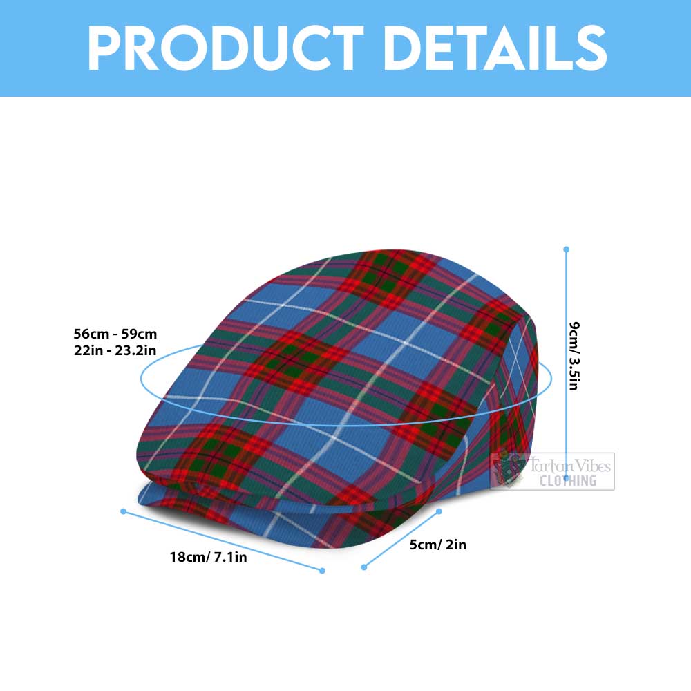 Tartan Vibes Clothing Edinburgh City Tartan Jeff Hat