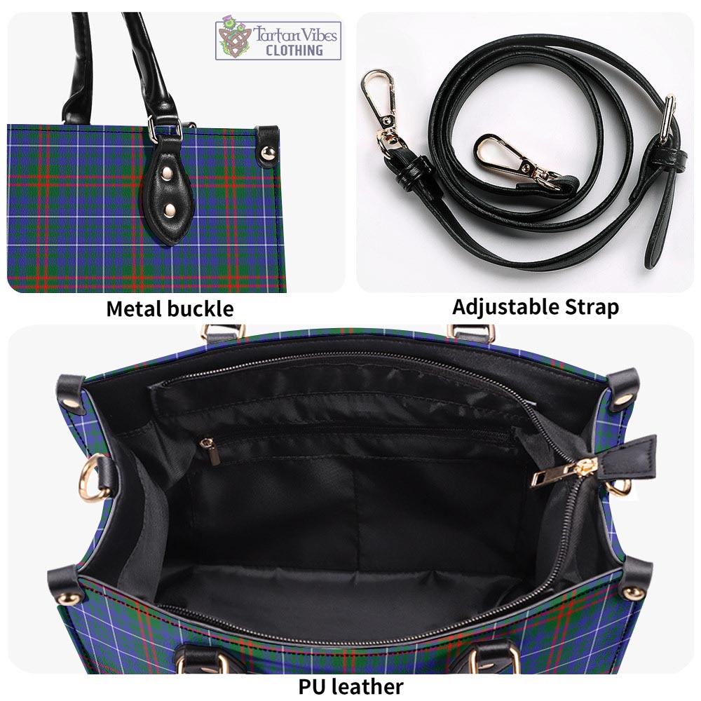Edmonstone Tartan Luxury Leather Handbags - Tartan Vibes Clothing