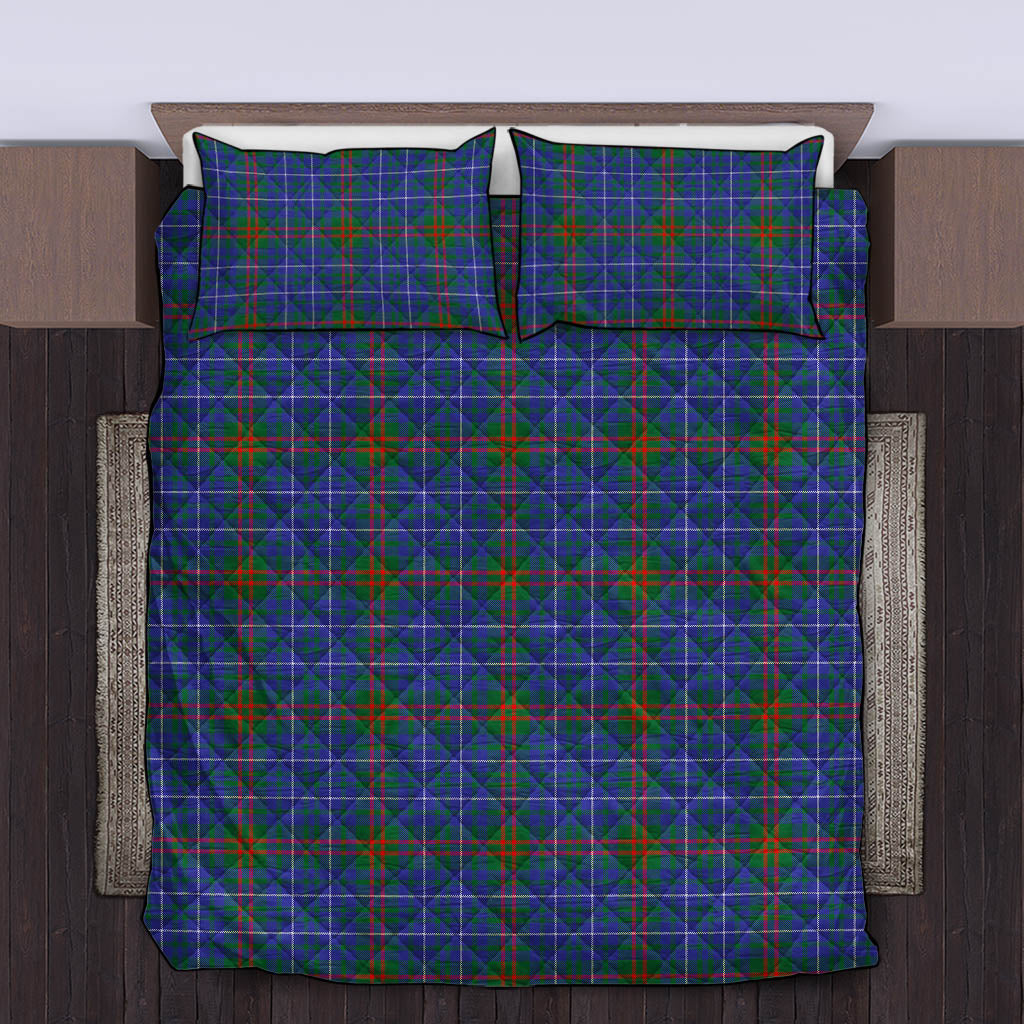 Edmonstone Tartan Quilt Bed Set King - Tartan Vibes Clothing