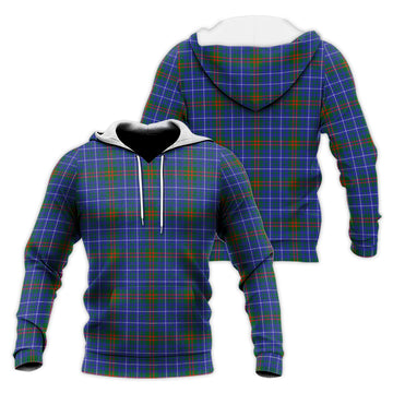 Edmonstone Tartan Knitted Hoodie Unisex - Tartan Vibes Clothing