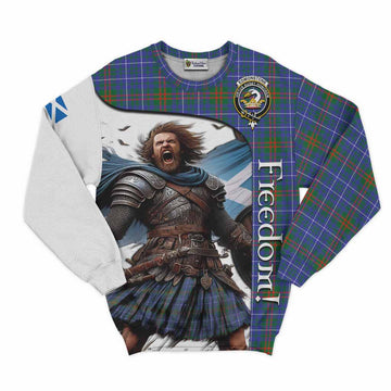 Edmonstone Crest Tartan Sweatshirt Inspired by the Freedom of Scottish Warrior Unisex - Tartan Vibes Clothing