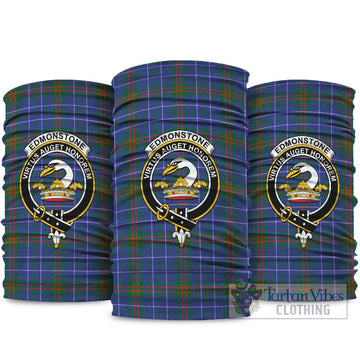 Edmonstone Tartan Neck Gaiters, Tartan Bandanas, Tartan Head Band with Family Crest package One Size - Tartan Vibes Clothing