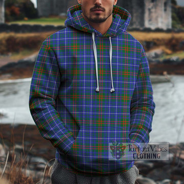 Edmonstone Tartan Cotton Hoodie Zip Hoodie - Tartan Vibes Clothing
