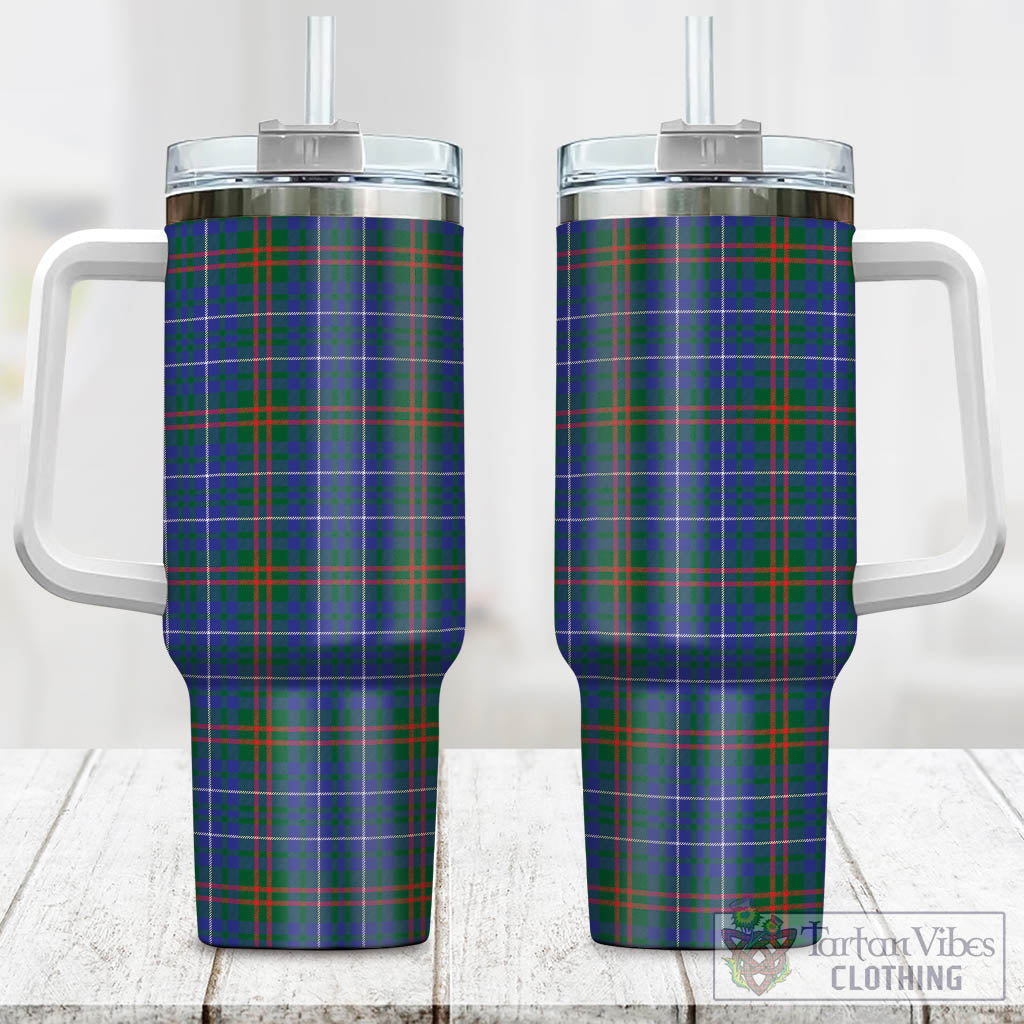 Edmonstone Tartan Tumbler with Handle One Size 40 OZ - Tartan Vibes Clothing