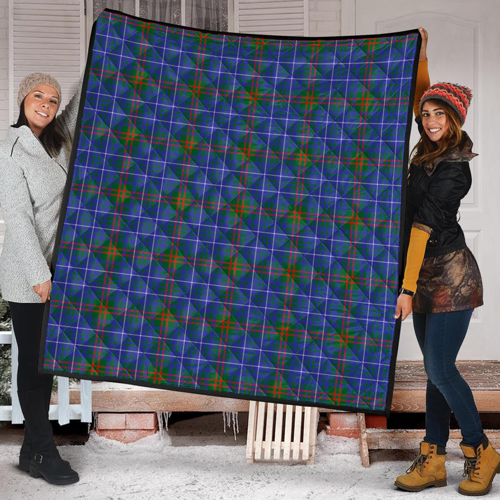 Edmonstone Tartan Quilt Super King Quilt 91" x 110" - Tartan Vibes Clothing
