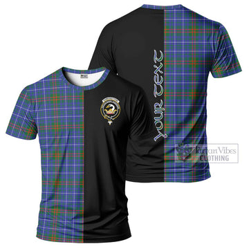 Edmonstone Tartan T-Shirt with Family Crest and Half Of Me Style Kid's Shirt - Tartan Vibes Clothing