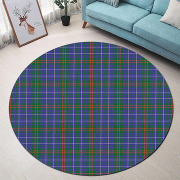 Edmonstone Tartan Round Rug - Tartan Vibes Clothing