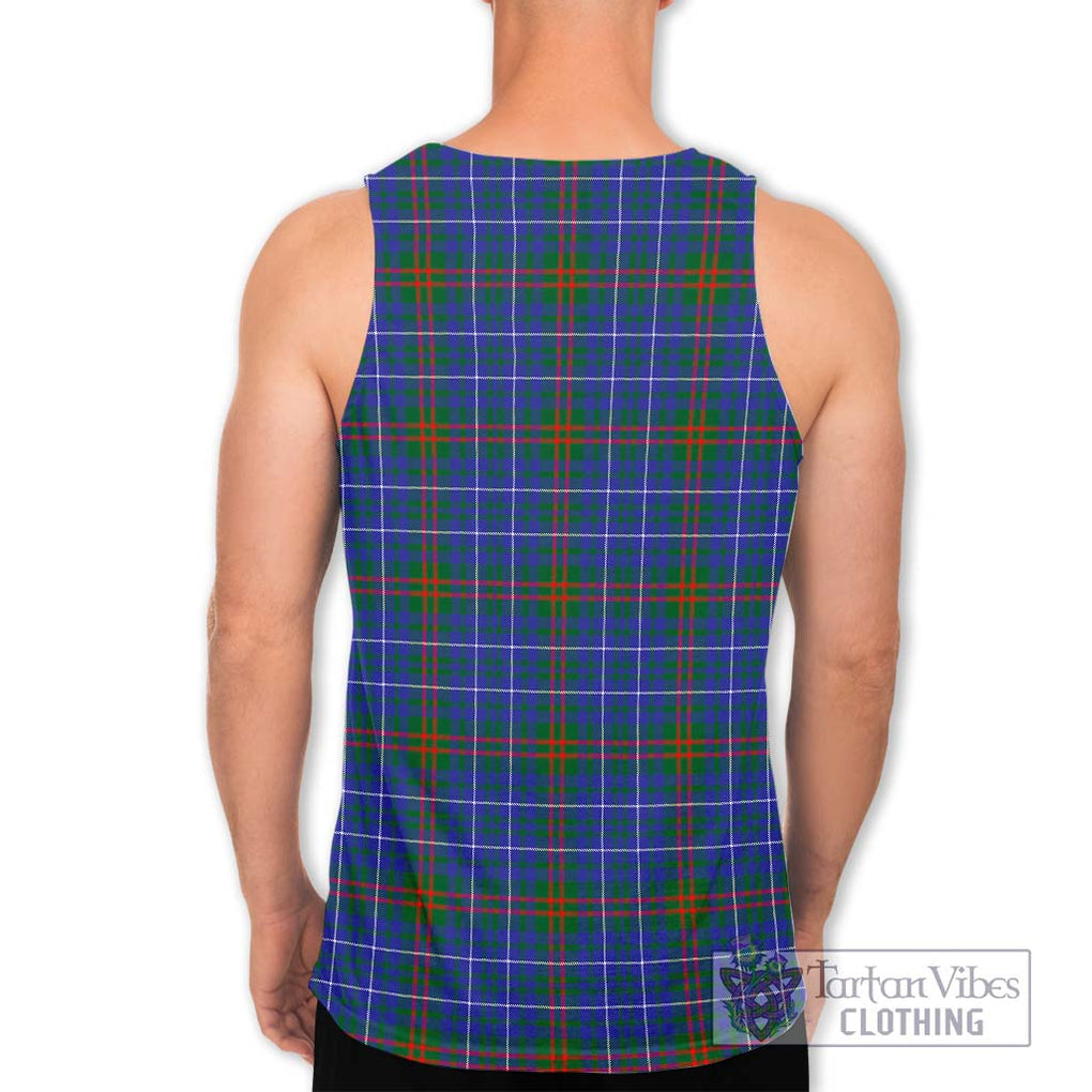Edmonstone Tartan Men's Tank Top with Family Crest DNA In Me Style - Tartan Vibes Clothing