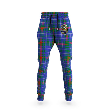 Edmonstone Tartan Joggers Pants with Family Crest 5XL - Tartan Vibes Clothing