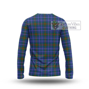 Edmonstone Tartan Long Sleeve T-Shirt with Family Crest DNA In Me Style - Tartan Vibes Clothing