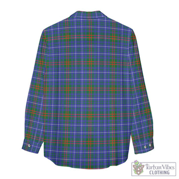 Edmonstone Tartan Women's Casual Shirt with Family Crest - Tartan Vibes Clothing