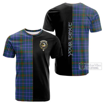 Edmonstone Tartan Cotton T-shirt with Family Crest and Half Of Me Style Kid's Shirt - Tartan Vibes Clothing