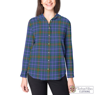 Edmonstone Tartan Women's Casual Shirt - Tartan Vibes Clothing