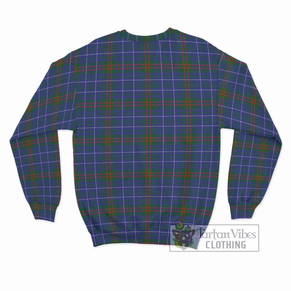 Edmonstone Tartan Sweatshirt with Family Crest DNA In Me Style - Tartan Vibes Clothing
