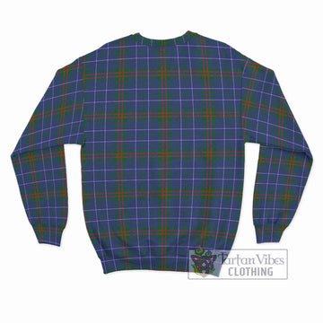 Edmonstone Tartan Sweatshirt with Family Crest DNA In Me Style - Tartan Vibes Clothing