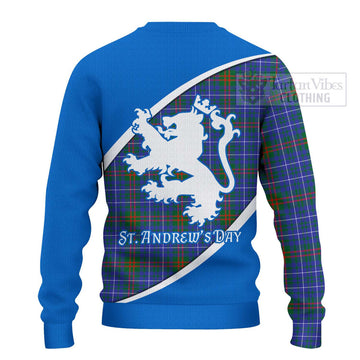 Edmonstone Family Crest Tartan Ugly Sweater Celebrate Saint Andrew's Day in Style - Tartan Vibes Clothing