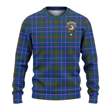 Edmonstone Tartan Ugly Sweater with Family Crest - Tartan Vibes Clothing