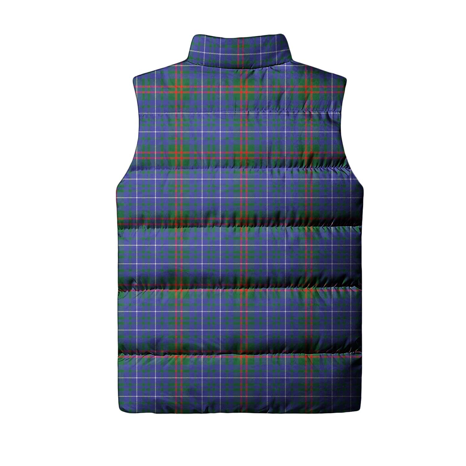 Edmonstone Tartan Sleeveless Puffer Jacket with Family Crest - Tartan Vibes Clothing