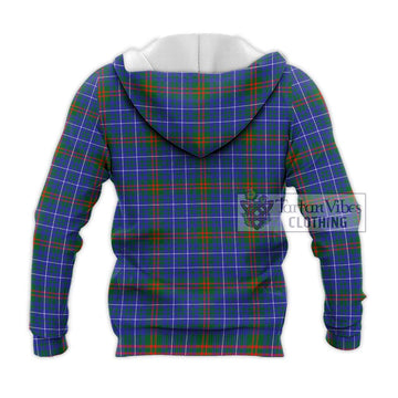 Edmonstone Tartan Knitted Hoodie with Family Crest DNA In Me Style - Tartan Vibes Clothing