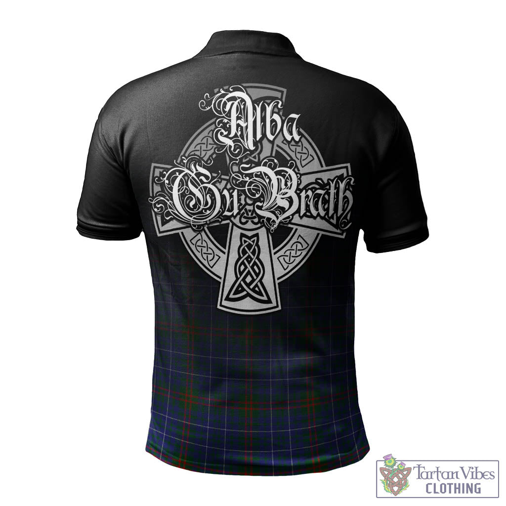 Edmonstone Tartan Polo Shirt Featuring Alba Gu Brath Family Crest Celtic Inspired - Tartan Vibes Clothing