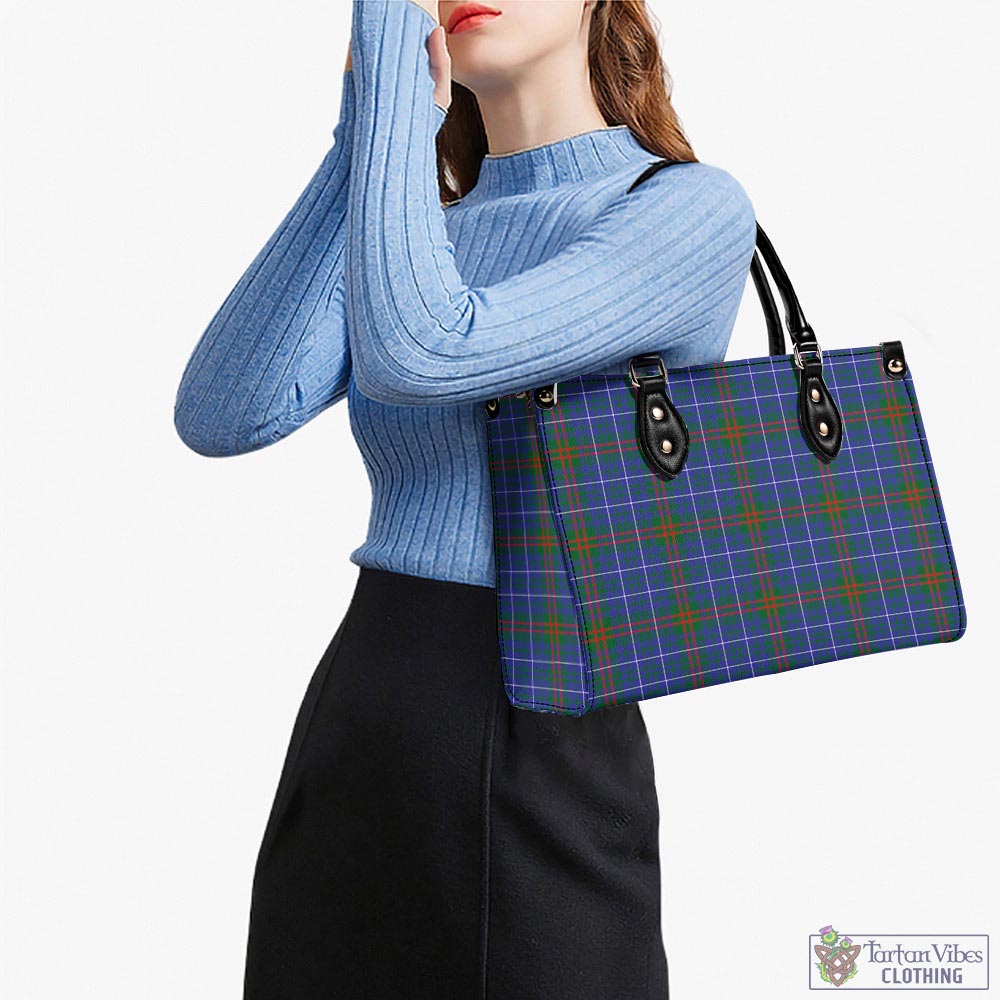Edmonstone Tartan Luxury Leather Handbags - Tartan Vibes Clothing