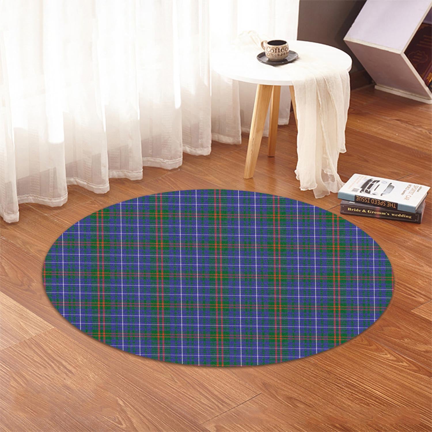 Edmonstone Tartan Round Rug - Tartan Vibes Clothing