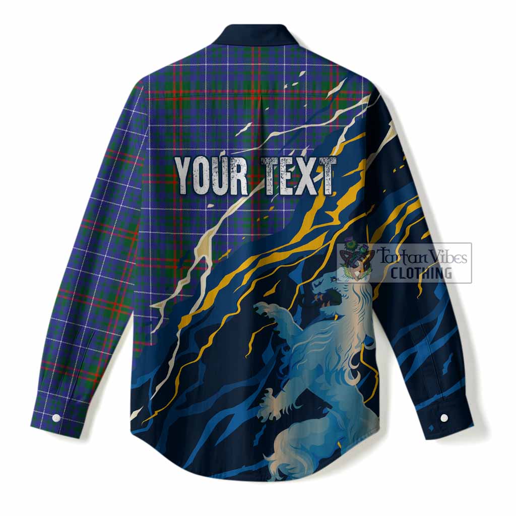 Edmonstone Scotland Tartan Women Casual Shirt WC2026 Football - We'll Be Coming