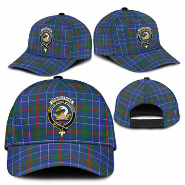 Edmonstone Tartan Classic Cap with Family Crest