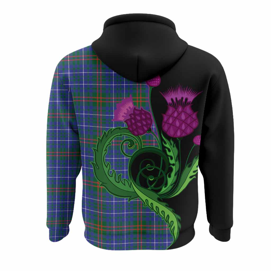 Edmonstone Tartan Hoodie Traditional Scottish Thistle