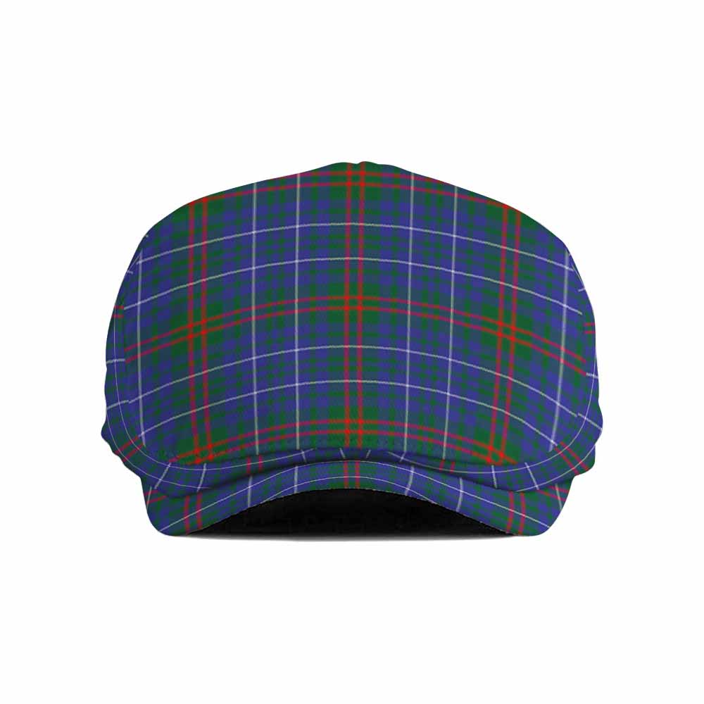 Edmonstone Tartan Jeff Cap, Tartan Flat Cap